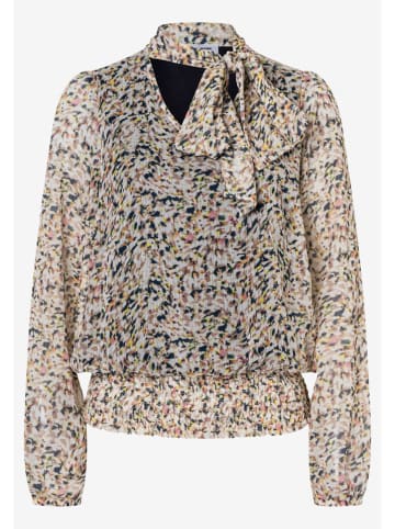 More & More Bluse in Beige/ Bunt