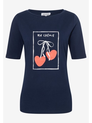 More & More Shirt in Dunkelblau