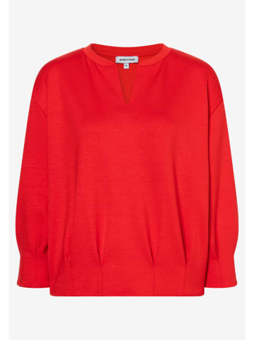 More & More Sweatshirt in Rot