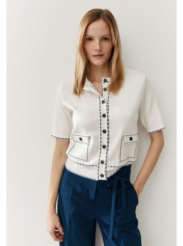 More & More Cardigan in Creme