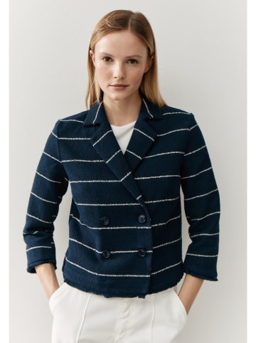More & More Blazer donkerblauw/wit