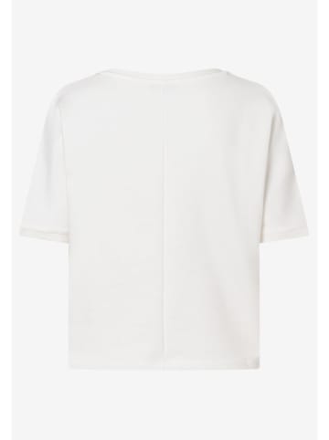 More & More Shirt in Weiß/ Apricot