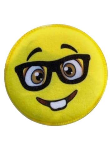 afterspa Gąbki kąpielowe (3 szt.) "Emoji" w kolorze żółtym