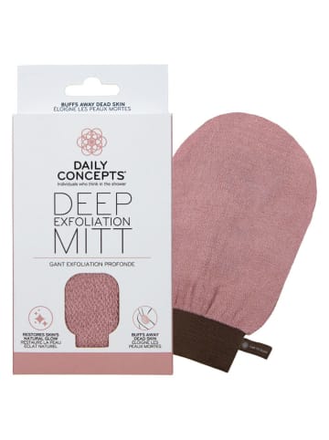 DAILY CONCEPTS Peeling-Handschuh in Rosa
