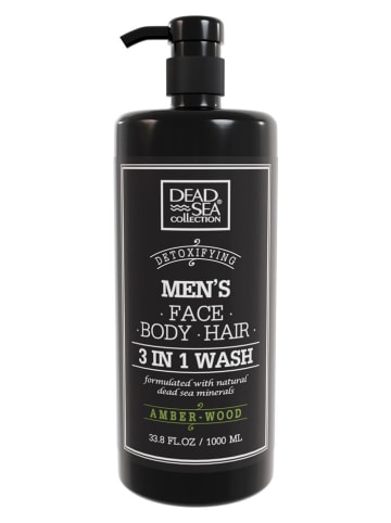 Dead Sea Collection 3in1-Duschgel "Amberwood", 1000 ml