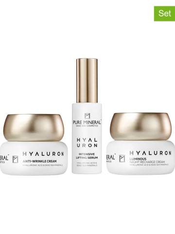 PURE MINERAL 3-częściowy zestaw "Hyaluron" do pielęgnacji twarzy