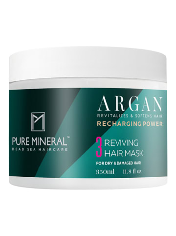 PURE MINERAL Haarmasker "Argan - Revitalize and Damage Resistant", 350 ml
