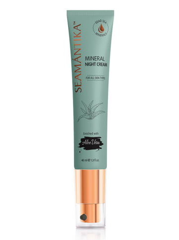 SEAMÁNTIKA Nachtcreme "Mineral - Aloe Vera Leaf Juice", 40 ml