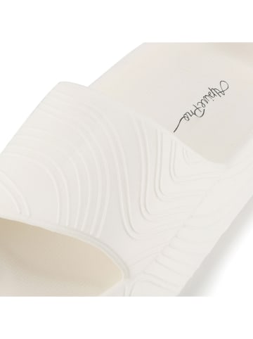 Alpine Pro Klapki "Nowera" w kolorze kremowym