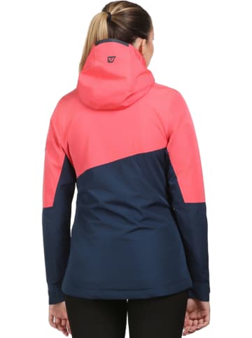 Alpine Pro Regenjacke "Norema 3" in Pink/ Dunkelblau