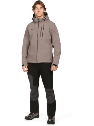 Alpine Pro Softshellhose "Akan 3" in Schwarz