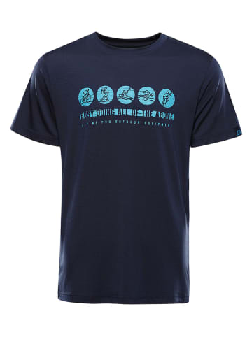 Alpine Pro Shirt "Lyor" donkerblauw
