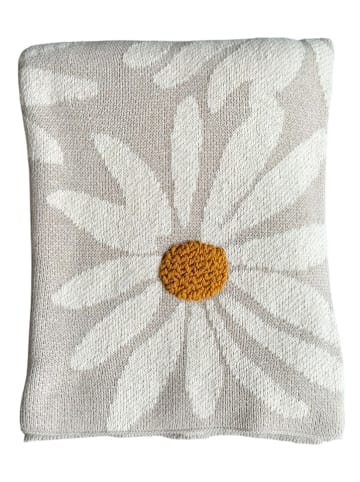 Kaiser Naturfellprodukte Wohndecke "Flower" in Creme