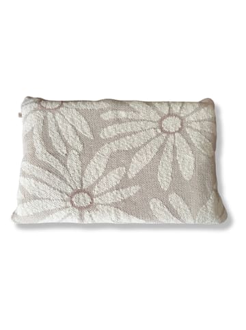 Kaiser Naturfellprodukte Kissenhülle "Flower" in Creme- (L)60 x (B)45 cm