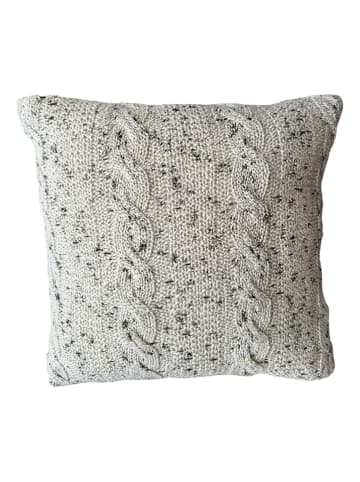 Kaiser Naturfellprodukte Kissenhülle "Natural Black" in Creme/ Schwarz- (L)45 x (B)45 cm