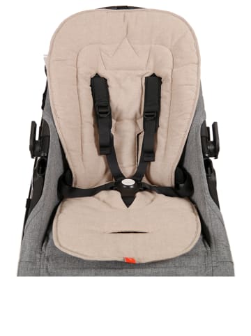 Kaiser Naturfellprodukte Kinderwagenauflage "Owny" in Beige - (L)79 x (B)38 cm