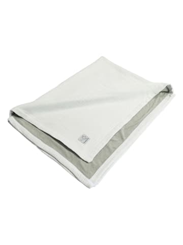 Kaiser Naturfellprodukte Sommerdecke "Playa" in Weiß/ Hellgrau - (L)100 x (B)75 cm