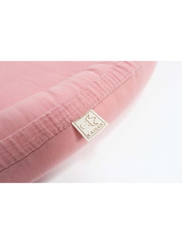 Kaiser Naturfellprodukte Musselin-Kuschelnest in Rosa - (L)80 x (B)40 cm