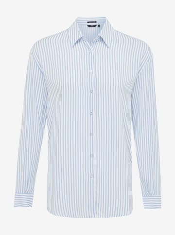 Mexx Blouse lichtblauw/wit