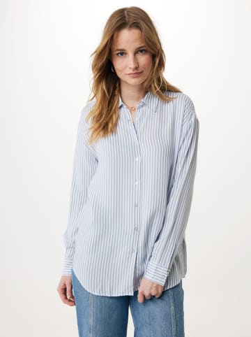 Mexx Hemd in Hellblau/ Weiß