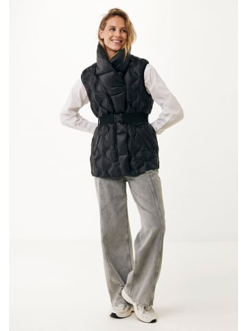 Mexx Doorgestikte bodywarmer zwart