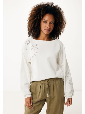 Mexx Bluza w kolorze białym
