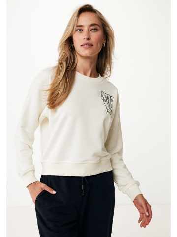 Mexx Bluza w kolorze kremowym