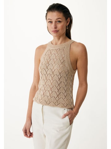 Mexx Top w kolorze beżowym