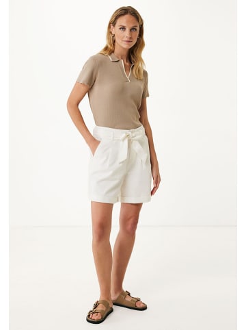 Mexx Koszulka polo w kolorze karmelowym