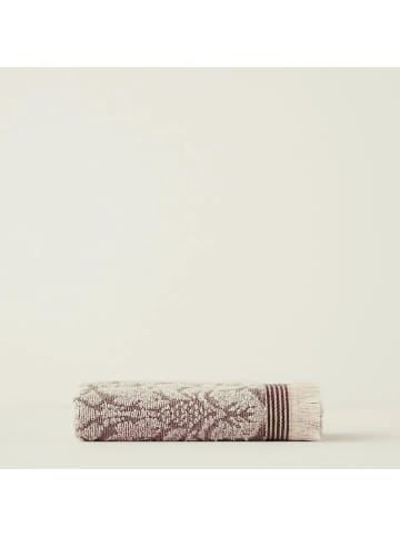 BELLA MAISON Handdoek "Colin" paars - (L)90 x (B)50 cm