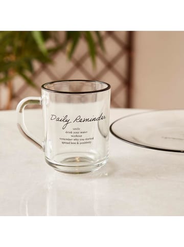 BELLA MAISON Glazen kop "Daily Reminder" - 250 ml