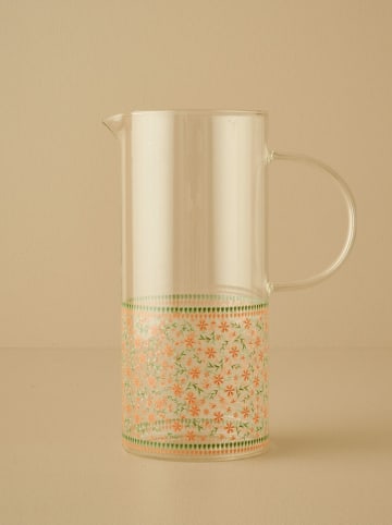 BELLA MAISON Karaf groen/oranje - 1,46 l