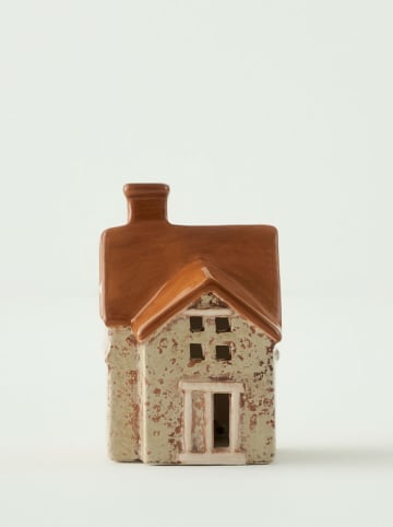 BELLA MAISON Dekoracja LED w kolorze beżowo-brązowym - 8 x 12 x 8 cm