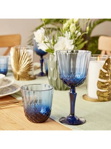 BELLA MAISON Weinglas "Colore" in Blau - 310 ml