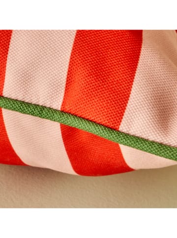 BELLA MAISON Kussenhoes lichtroze/rood - (L)43 x (B)43 cm
