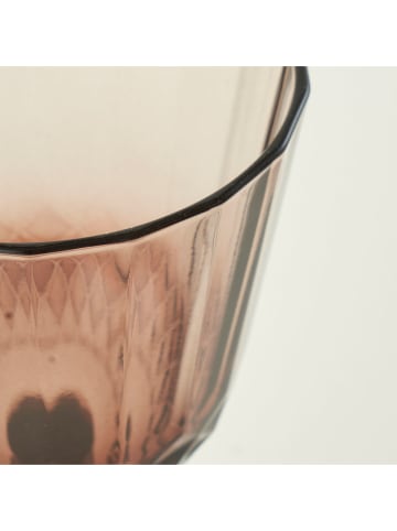 BELLA MAISON Wijnglas "Colore" bruin - 310 ml