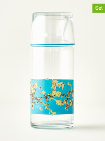 BELLA MAISON 2-częściowy zestaw "Van Gogh" w kolorze turkusowym - 700 ml