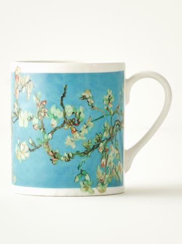 BELLA MAISON Kop "Van Gogh" tuquoise/wit - 390 ml