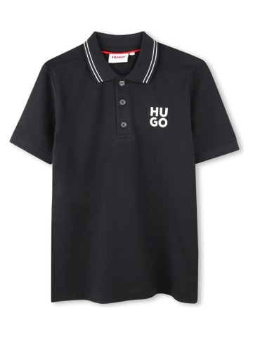 HUGO Poloshirt in Schwarz