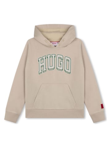 HUGO Bluza w kolorze beżowym