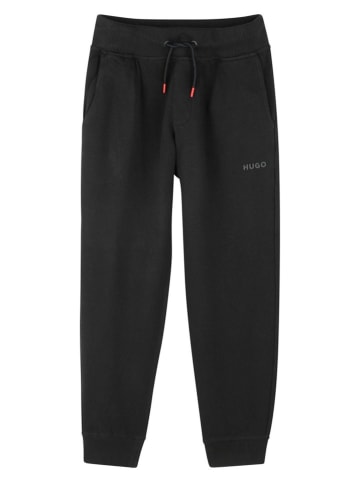 HUGO Spodnie dresowe w kolorze czarnym