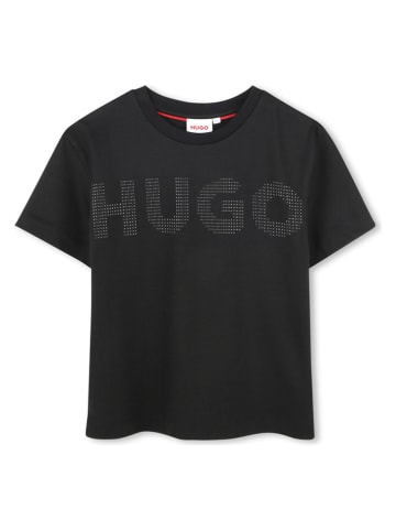 HUGO Koszulka w kolorze czarnym