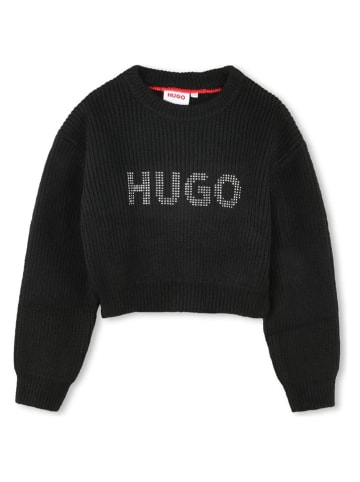 HUGO Pullover in Schwarz