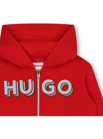 HUGO Bluza w kolorze czerwonym