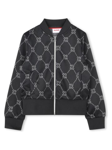 HUGO Sweatvest zwart