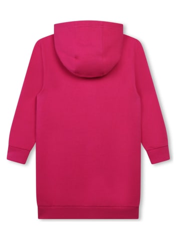 HUGO Hoodiejurk roze