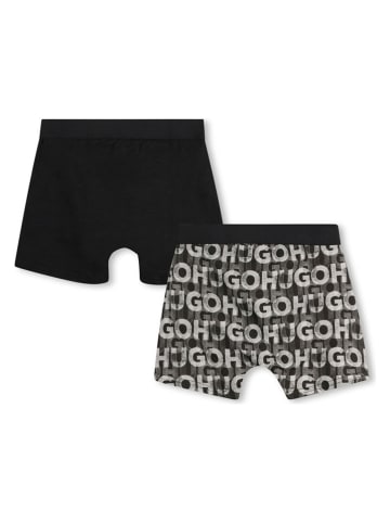 HUGO Bokserki (2 pary) w kolorze czarnym