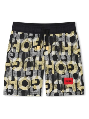HUGO Zwemshorts zwart