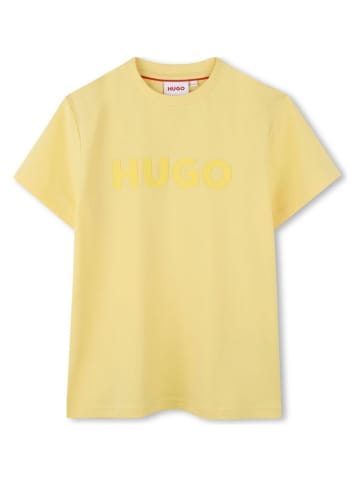 HUGO Shirt in Gelb