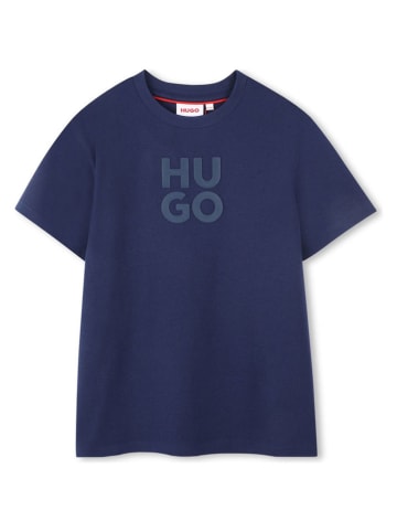 HUGO Shirt donkerblauw